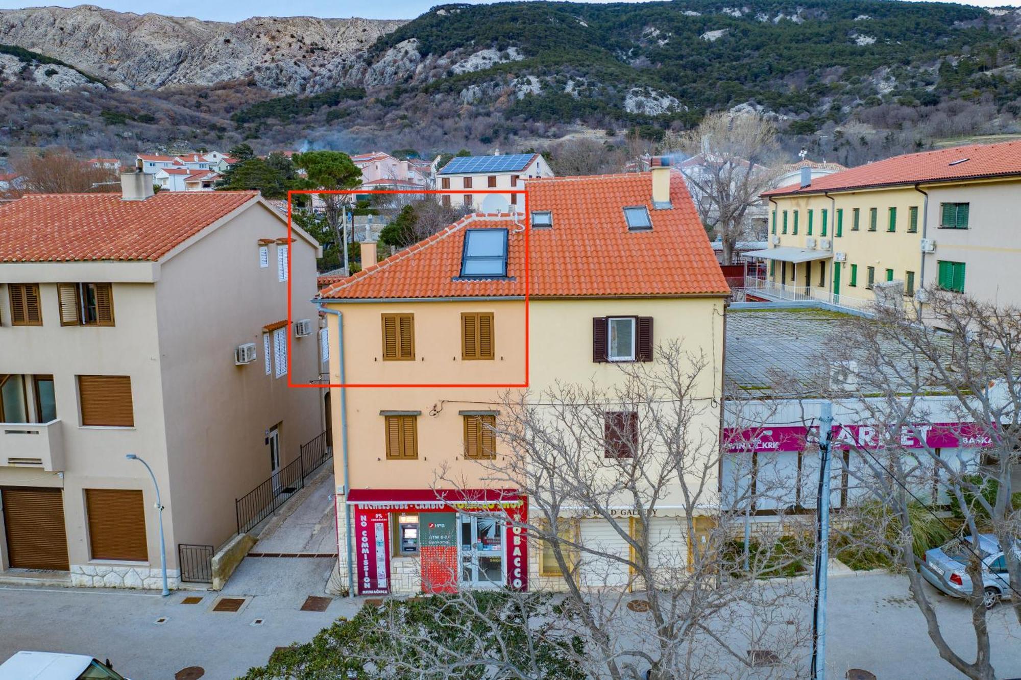 Seaview Apartments Baska Zimmer foto