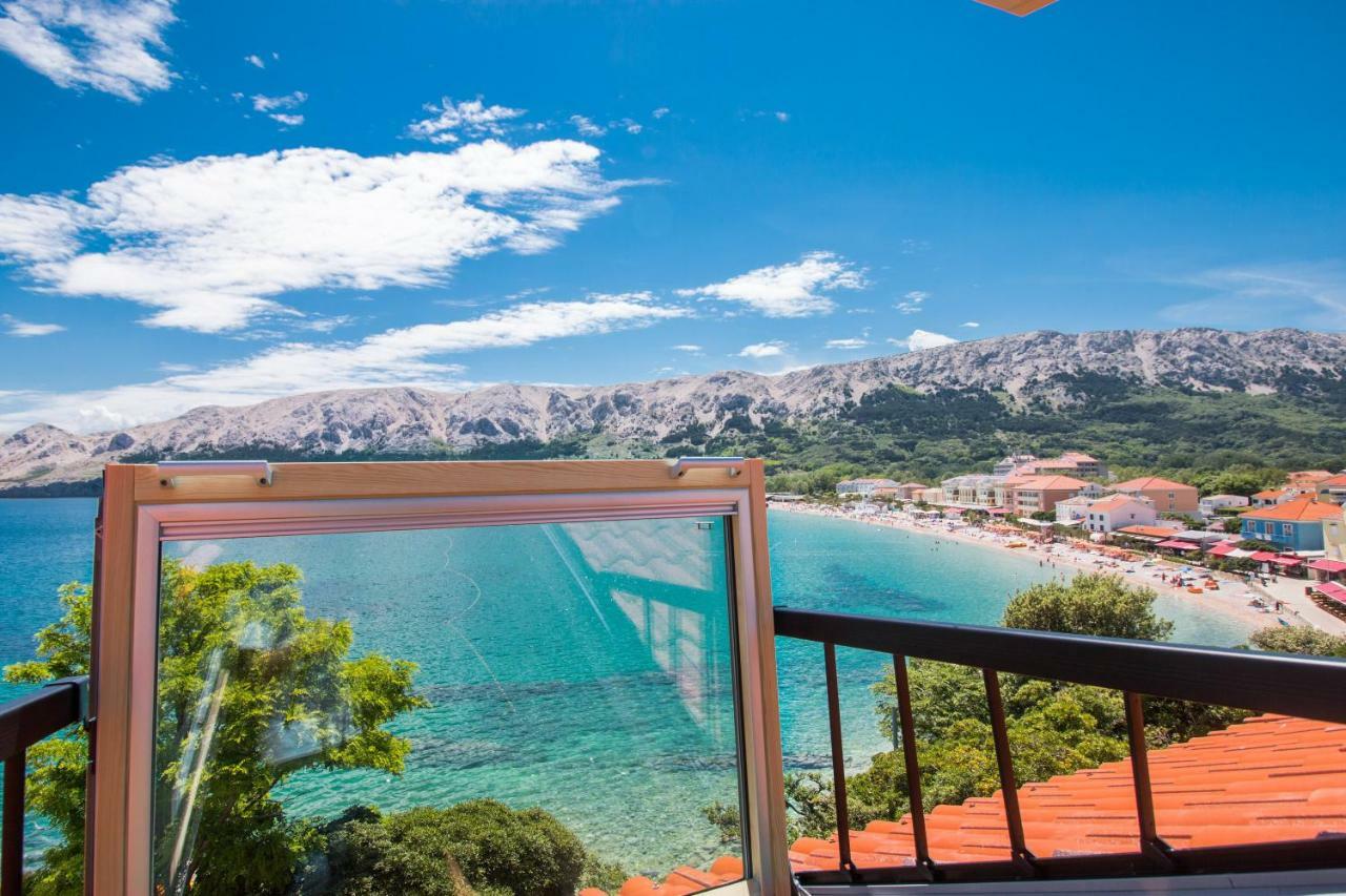 Seaview Apartments Baska Exterior foto